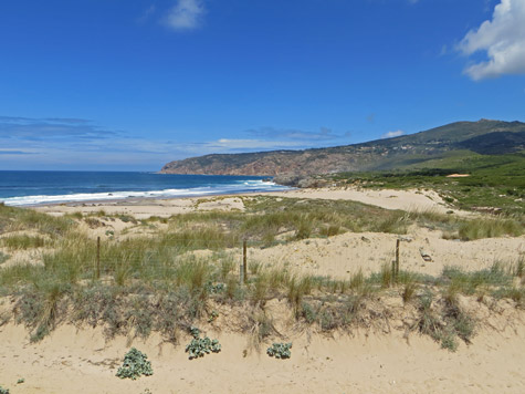 Atlantic Coast Beach in Portugal