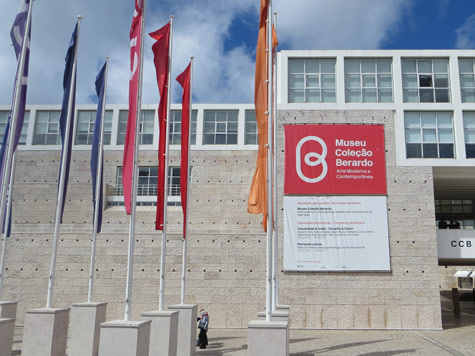 Berardo Museum in Lisbon Portugal