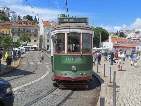 Lisbon Tram, Alfama District