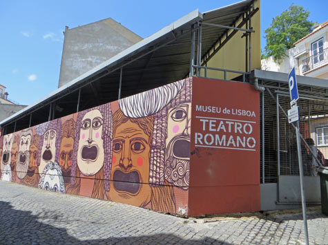 Roman Theatre, Lisbon Portugal