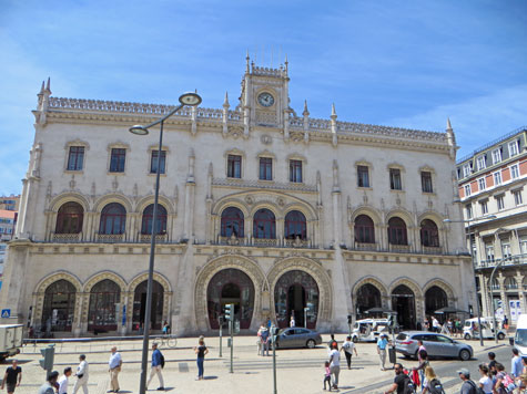 Rossio Station, Lisbon Portugal